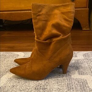 Bamboo Elegant Brown Suede Women's Boots